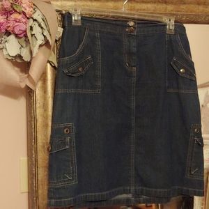 Studio West Jean Skirt